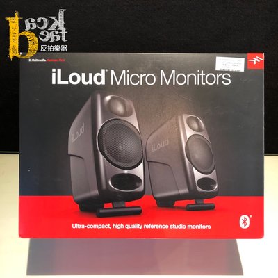 [反拍樂器]IK MULTIMEDIA iLoud Micro Monitors 監聽喇叭