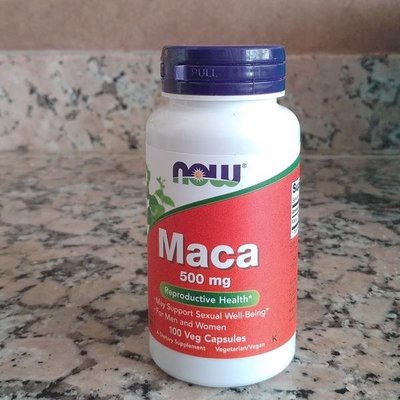⭐Now 瑪卡 馬卡 Maca 500mg 100顆 / 250顆 膠囊 祕魯人參 男性保健食品 健而婷 黑瑪卡