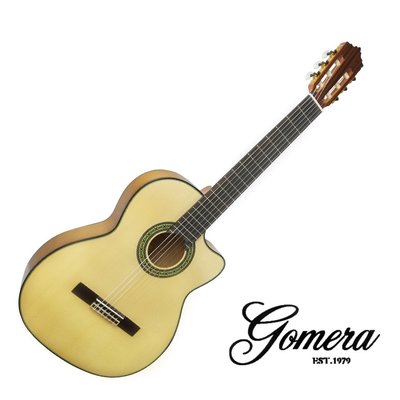 Gomera GC-06F Cut 雲杉面單 39吋 佛拉門哥吉他 Flamenco - 【他，在旅行】