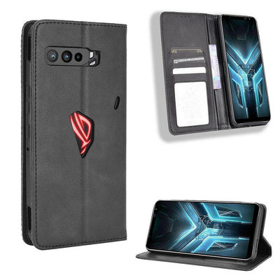 復古 掀蓋殼 華碩 ASUS ROG Phone 3 ZS661KS 手機殼 釦-3C玩家