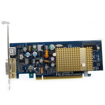 技嘉GV-NX62TC256DS 顯示卡、PCI-E介面、拆機已測試之良品、外觀品相優。