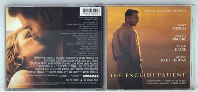 CD唱片 OST 電影原聲帶 - The English Patient 英倫情人