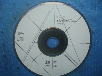 [無殼光碟]BR Sting  The Soul Cages 無ifpi  MADE IN GERMANY