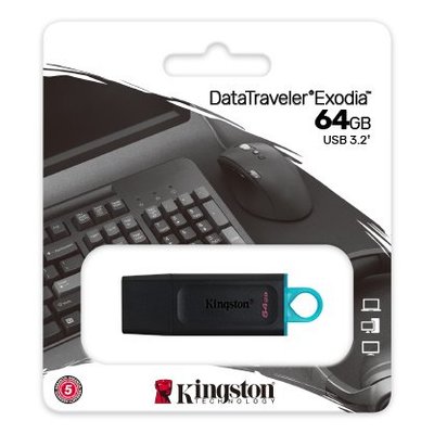 金士頓 Kingston DataTraveler Exodia USB3.2 64GB 隨身碟 DTX /64GB