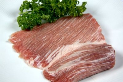 【牛羊豬肉品系列】二層肉(離緣肉)(豬肉)/約245g±5%~媲美松阪豬的霜降豬肉，肉質軟嫩俗稱二緣肉、雲頂肉、僧帽肌