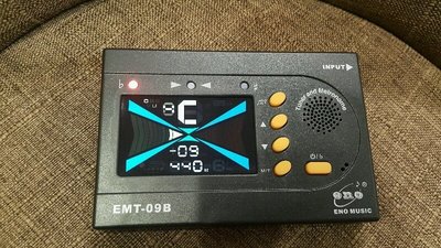老羊樂器店 ENO EMT-09B 複合式 調音器 節拍器