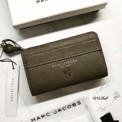『Marc Jacobs旗艦店』Marc Jacobs｜MJ｜真皮中夾 錢包 皮夾 零錢夾 名片夾