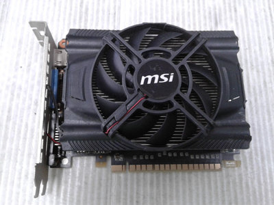 【 創憶電腦 】微星 MSI GTX 650 1G 1GB DDR5  PCIE 顯示卡 良品 直購價 400元