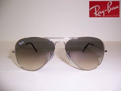 光寶眼鏡城(台南)Ray-Ban 經典款太陽眼鏡*強化玻璃漸層色*明星最愛*RB3025/003/32公司貨