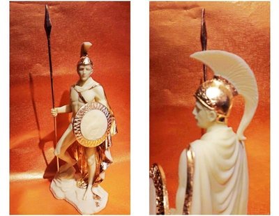 居家藝術~[  設計作品 希臘羅馬神話系列-愛力士 Ares Mars ]-馬爾斯-猛男戰神-雕像.貼金箔膜片
