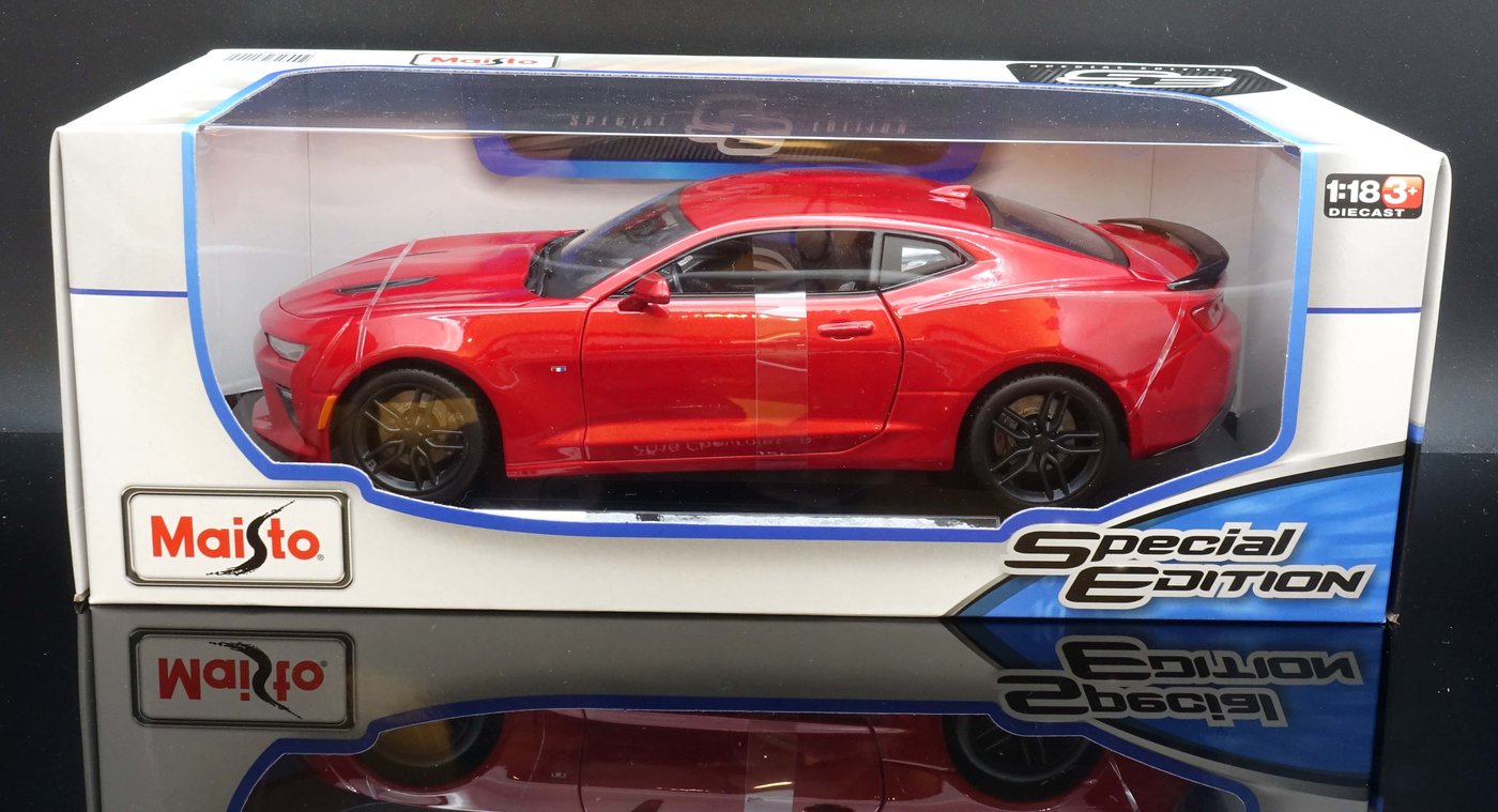 M.A.S.H】 Maisto 1/18 Chevrolet Camaro SS red 2016 | Yahoo奇摩拍賣