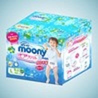 《好市多COSTCO 網路商品代購》Moony 日本頂級版尿布褲型L- 男孩用 88片*2箱(共176片)