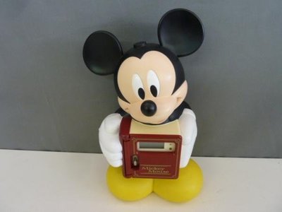 絕版收藏  SEIKO 聲控光感 米奇 米老鼠 Mickey 日文發音 整點報時 鬧鐘 生日及聖誕節音樂提醒