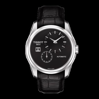 Tissot 天梭庫圖系列皮帶機械男腕錶 T0354281605100