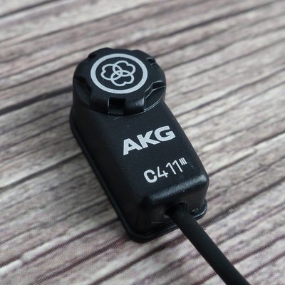 格律樂器 AKG C411PP 電容振動拾音器 貼片式麥克風 收音