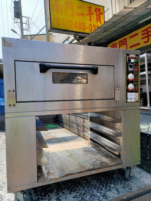 南門餐廚設備二手電烤箱加出爐架的單層烤箱上市了