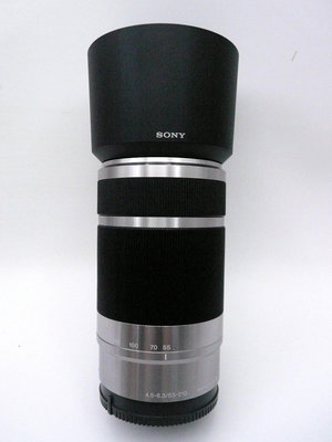 *望遠、變焦* Sony E 55-210mm OSS - 附原廠遮光罩+日製保護鏡 -