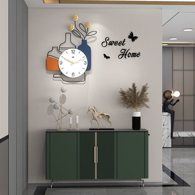 熱銷 北歐客廳時鐘 靜音時鐘 網紅輕奢鐘錶 個性時尚家用裝飾 時鐘掛牆 現代簡約藝術創意掛鐘 掛錶 居家裝飾
