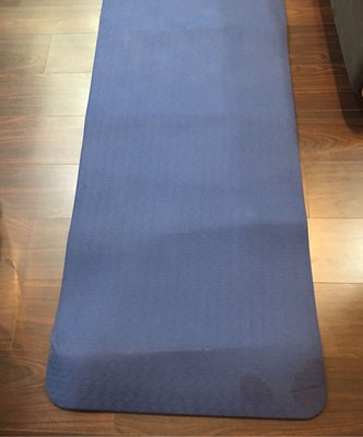 瑜珈墊 藍色 二手出清 尺寸 180*60 隨便賣 厚度約0.8 可自取