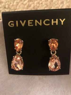 Givenchy水晶耳環