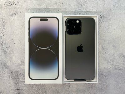 🌚 電信福利機 iPhone 14 pro max 256G 黑色 台灣貨 100% 2024/2/29