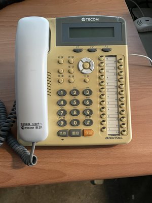 【尚典中古家具】TECOM 東訊 顯示型數位話機 中古 二手 辦公用品 通訊用品