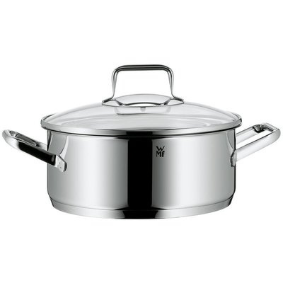 十八番通販部》WMF Trend系列 20公分(2.5公升) 德國製不銹鋼湯鍋含蓋 #676646