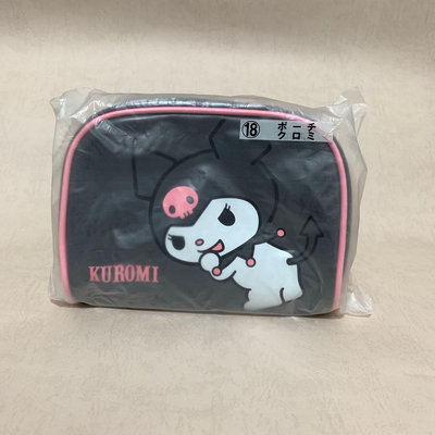 日本 三麗鷗 Sanrio 一番賞 抽抽樂 kitty 庫洛米 KUROMI 化妝包/萬用包/收納包