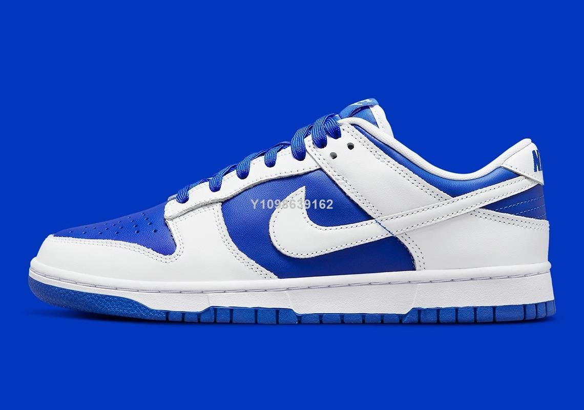 【代購】Nike Dunk Low Racer Blue White 反轉藍白低幫休閒百搭滑