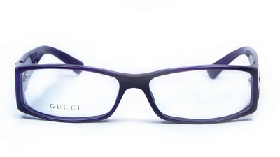 逢甲眼鏡：GUCCI鏡框，方框粗邊，亮眼紫紅：GG1531-42D