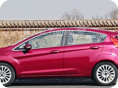 【魏大顆 汽車精品】Fiesta(09-20)專用 不鏽鋼車窗上飾條ー車窗飾條 水切飾條 車窗亮條 Mk7 Mk7.5