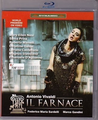 高清藍光碟 Vivaldi Il Farnace 維瓦爾第：法爾納希 中文字幕 25G