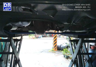 【童夢國際】D.R DOME RACING TIERRA RS 323 LIFE 前下兩點式拉桿 結構桿 輕量化高強度
