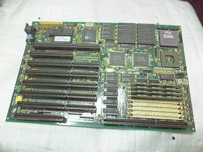 【電腦零件補給站】M386-BC-03 386 ISA 工業 主機板+ 386DX-33CPU+記憶體整套