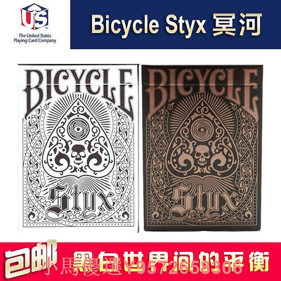 美國Bicycle單車撲克牌匯奇進口收藏花切卡紙牌 Styx 冥河