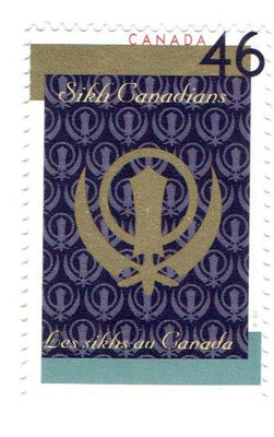 (Y751) 1999 加拿大錫克教Baisakhi節300周年紀念郵票    新1全  Scott#1786