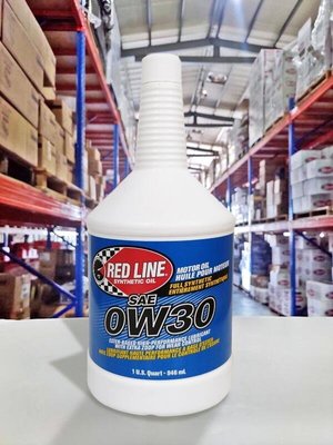 『油工廠』RED LINE 紅線 0W30 酯類 全合成 SN/CF A5/B5 MB229.5 美國原裝 0w-30