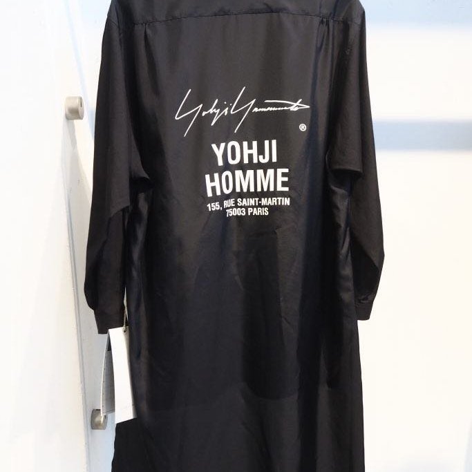 完售Yohji Yamamoto pour homme 山本耀司staff coat staff shirt 2018