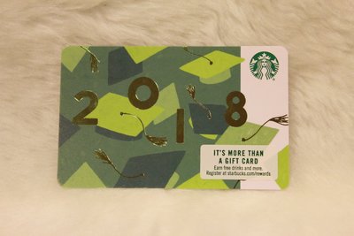 美國 2017 紙卡 2018 星巴克 STARBUCKS 隨行卡 儲值卡 星巴克卡 收藏