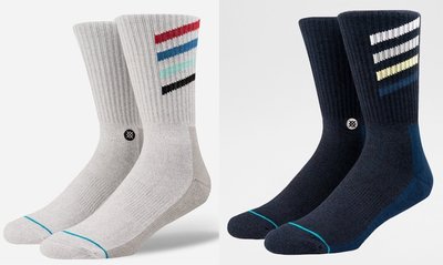 潮襪品牌 Stance Croton 流行當紅 橫條 中筒襪 襪子 NBA 搭球鞋聖品襪 off white風潮
