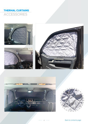 福斯 VW T5 T6 T6.1 歐洲生產原裝進口 隔熱窗簾 隔熱窗遮擋版