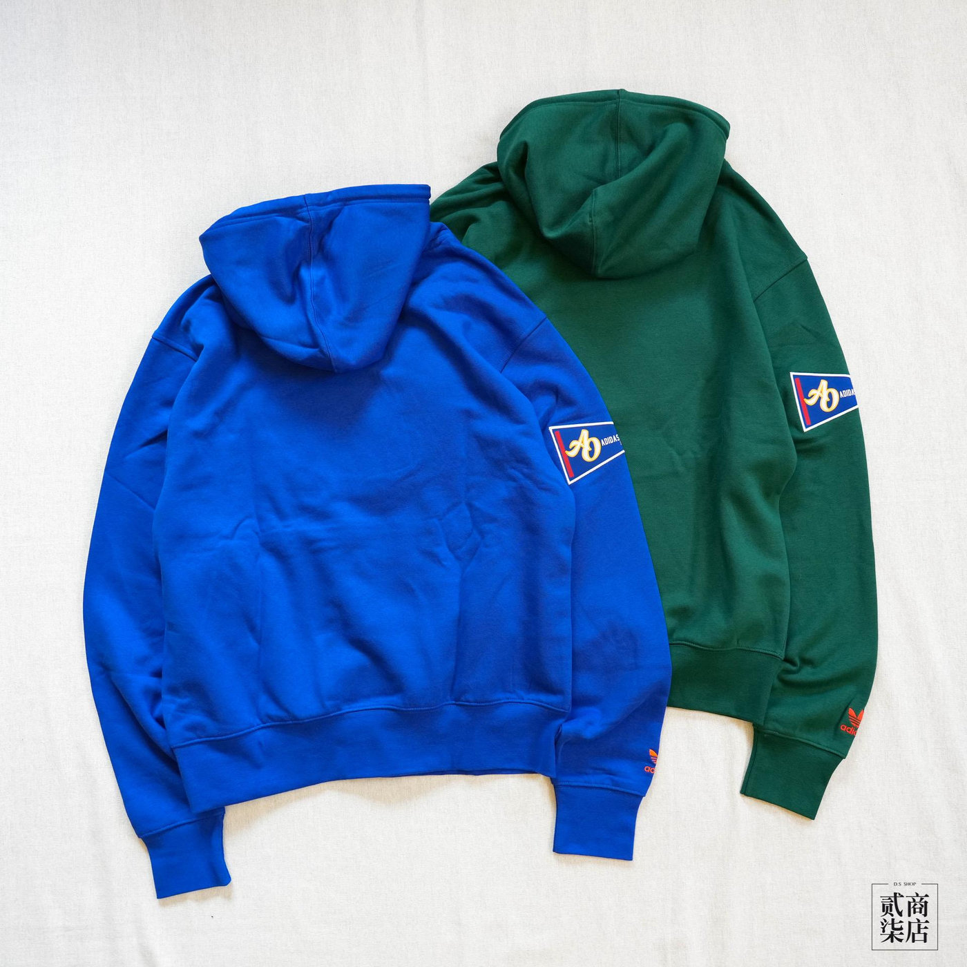 貳柒商店) ADIDAS C BADGE HOODY 男款三葉草帽T 刺繡寬鬆 