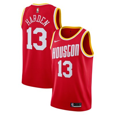 【現貨優惠】NIKE James Harden Houston Rockets 火箭 復古 球衣