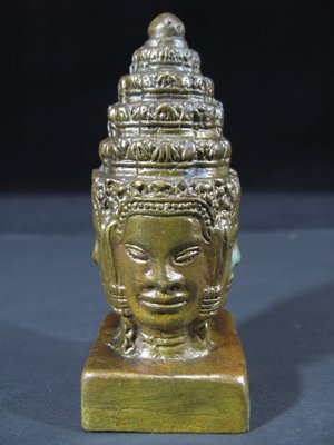 [銀九藝] 早期銅器銅雕 泰國 四面佛 吉祥擺件