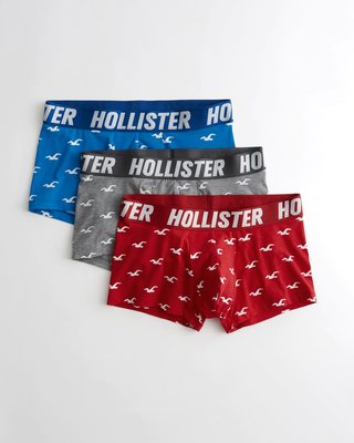 ?? Hollister X3件組 四角內褲 男生 (XL) Shorter-Length Trunk 3-Pack