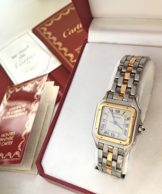 Cartier 附原廠盒單 美洲豹 男女用錶