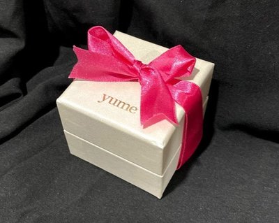 ⭐【二手空盒】盒子 海綿絨布 珍珠白項鍊戒子首飾盒 高檔求婚項鍊首飾盒 項鍊盒 送禮盒子 精美收納盒 禮物盒