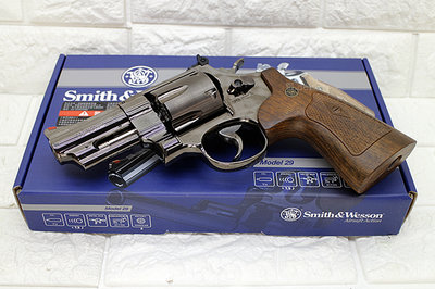 [01] UMAREX Smith &amp; Wesson M29 3吋 左輪 CO2槍 黑 ( 左輪槍BB槍BB彈玩具槍模型