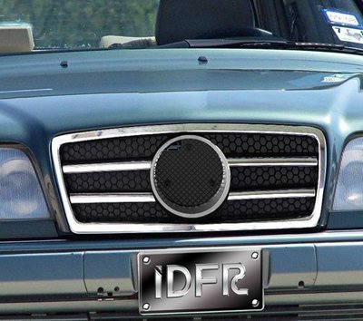 IDFR ODE 汽車精品 BENZ C W202 C-CLASS 93-97 鍍鉻水箱罩(銀/銀)