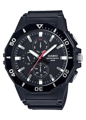 【CASIO 專賣】MRW-400H-1A 旋轉式錶圈設計，讓潛水者輕鬆設定氧氣桶使用時間